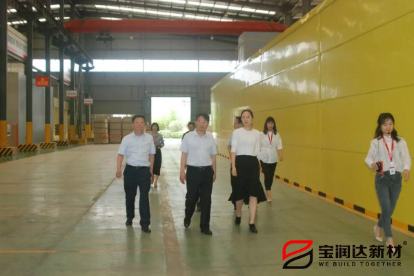 省廳融合處李翔處長(zhǎng)一行來(lái)訪寶潤(rùn)達(dá)參觀考察